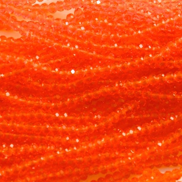 CC1199 3x1.5mm Marigold Cut Crystal Rondelles