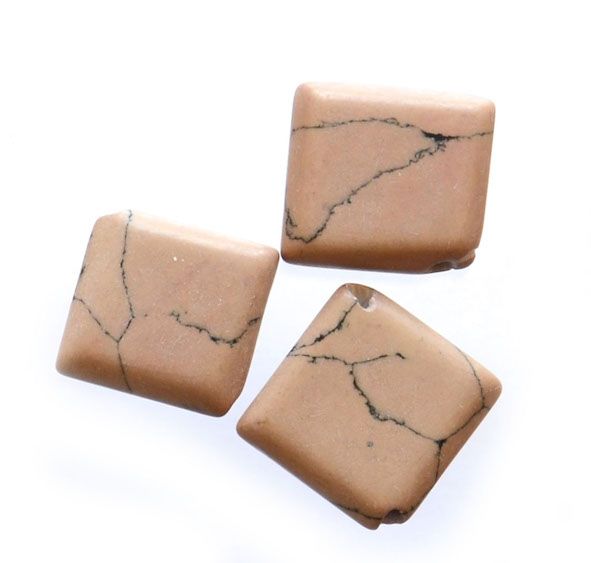 CE210 Coffee Ceramic Flat Diamond