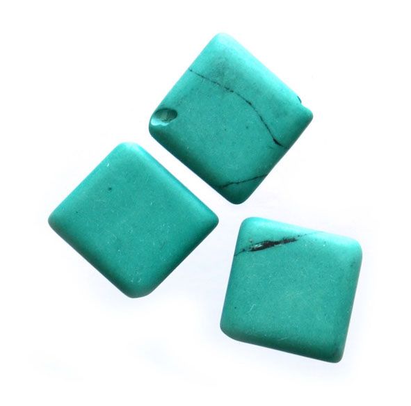 CE212 Teal Ceramic Flat Diamond