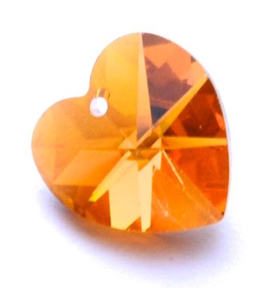 CH103 14mm Topaz AB Heart