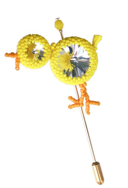 Chicken Little Brooch