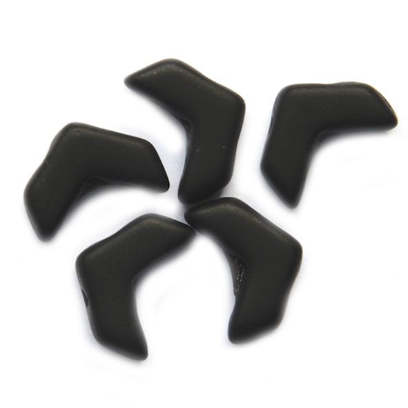 CHV001 Matt Black Chevron Duos