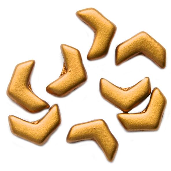 CHV010 Bronze Gold Chevron Duos