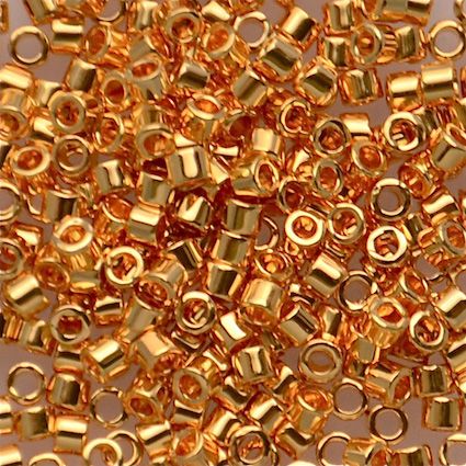 DB0031 Bright Gold 24k Plated Delica