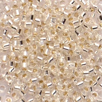 DB0041 Silver Lined Crystal Delica