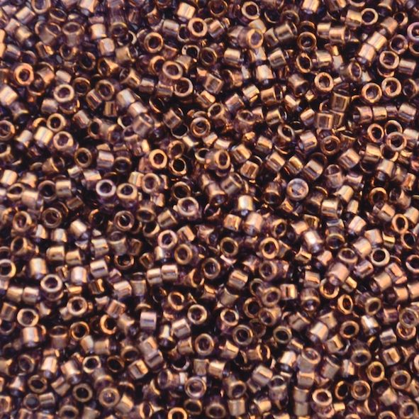 DB0117 Lavender Blue Gold Lustre Delica