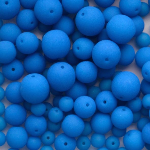 RG829 Dk Turquoise Velvet 8mm Rounds