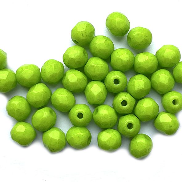 FG545 4mm Terra Lime Facet