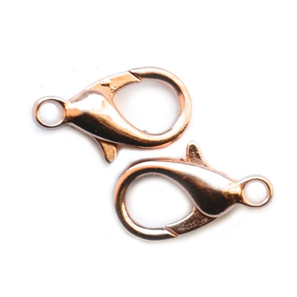 FN024 Rose Gold Medium Lobster Catch 13mm