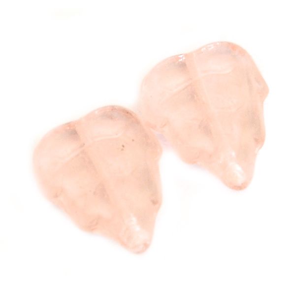 GL1045 12x7mm Pale Pink TO Leaf