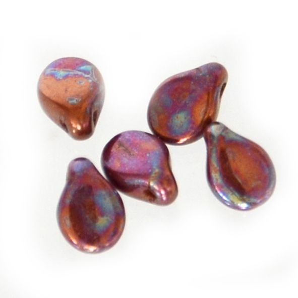 GL5755 Claret Wine AB Pip Bead