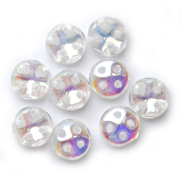 GLx5961 Crystal AB 4 Hole Disc