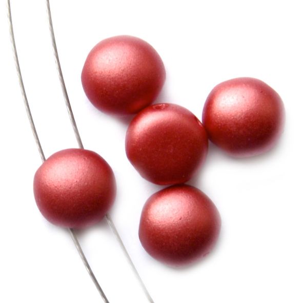 GL6115 Rust Red Candy Bead