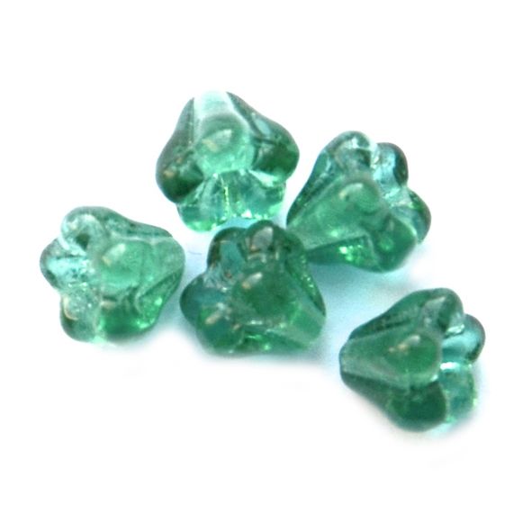 GL6730 Deep Teal Blossom Flower