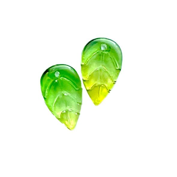 GL6871 18mm Two Tone Spring Leaf Bead