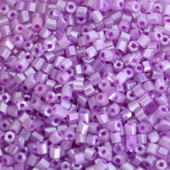 HEX310 Ceylon Mauve Size 10 Hex Bead