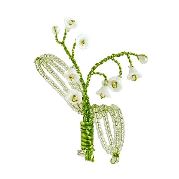 Lily of the Valley Brooch