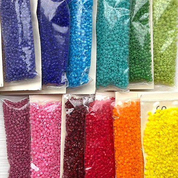 Rainbow Matt Delica Palette Selection