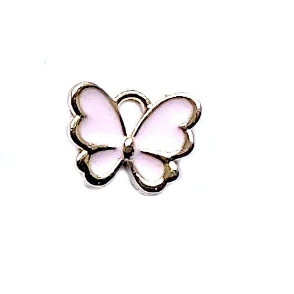 MB1090 Pink Butterfly Charm
