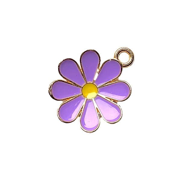 MB1096 16mm Lilac Flower Pendant