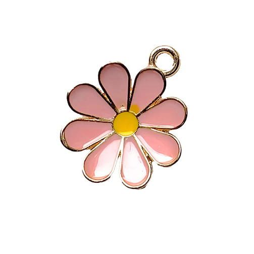 MB1099 16mm Pink Flower Pendant