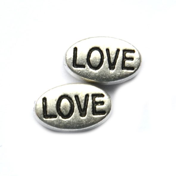 MB375 10x6mm Love Bead