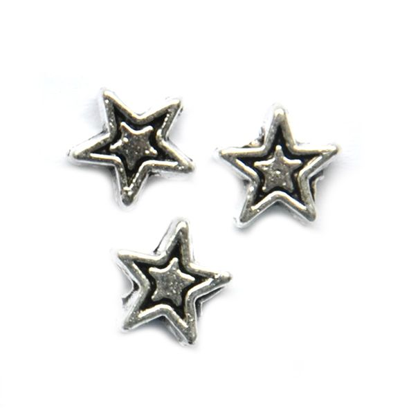 MB377 6mm Silver Star