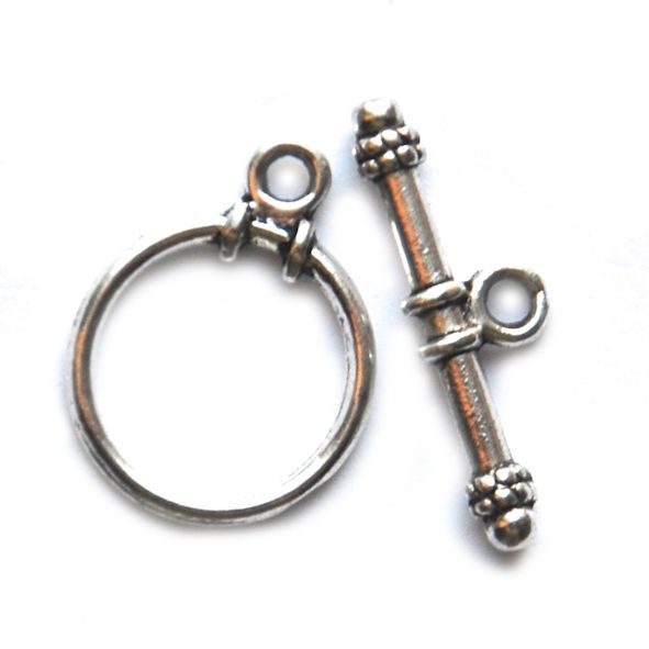 MB930 Antique Silver Lightweight 10mm Toggle Fastener