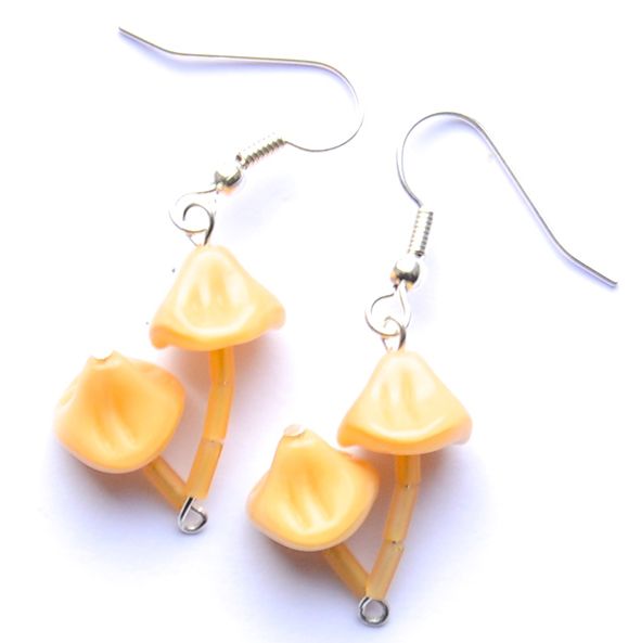 Mushroom Earrings