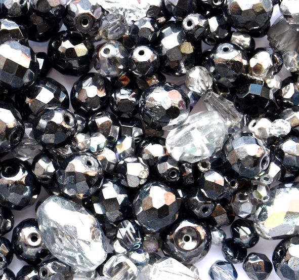 MX231 Silver/Gunmetal Facet Mix