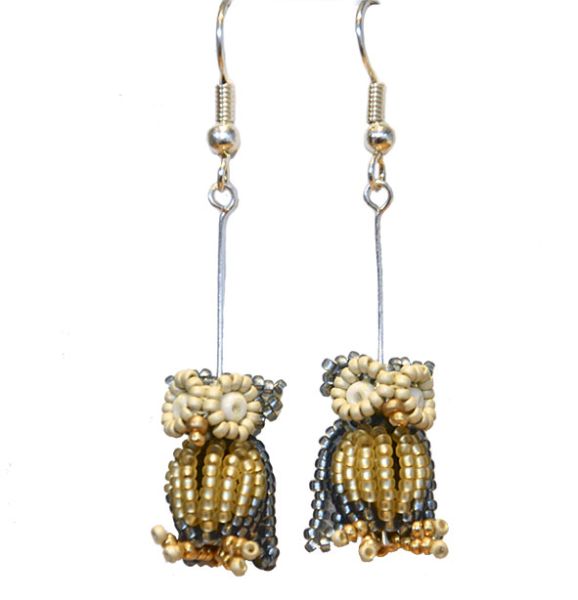 Hector the Owl Earrings