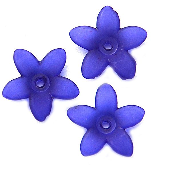 PB143 17mm Purple Flower