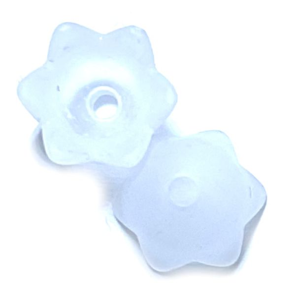 PB235 White 10mm Tulip Flower