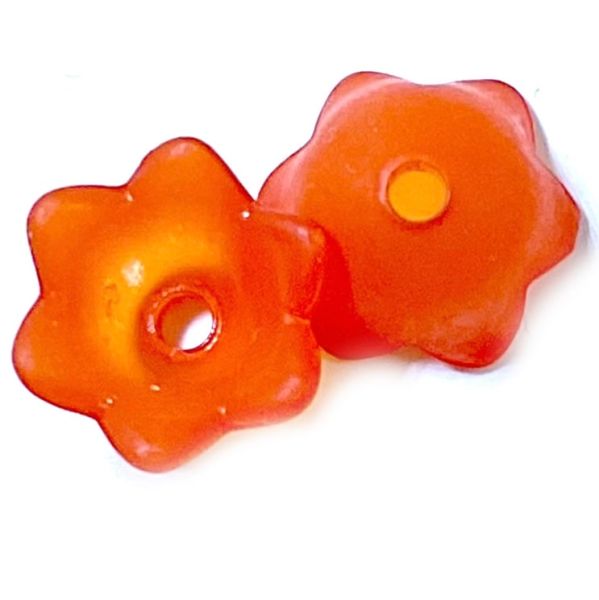 PB240 Orange 10mm Tulip Flower