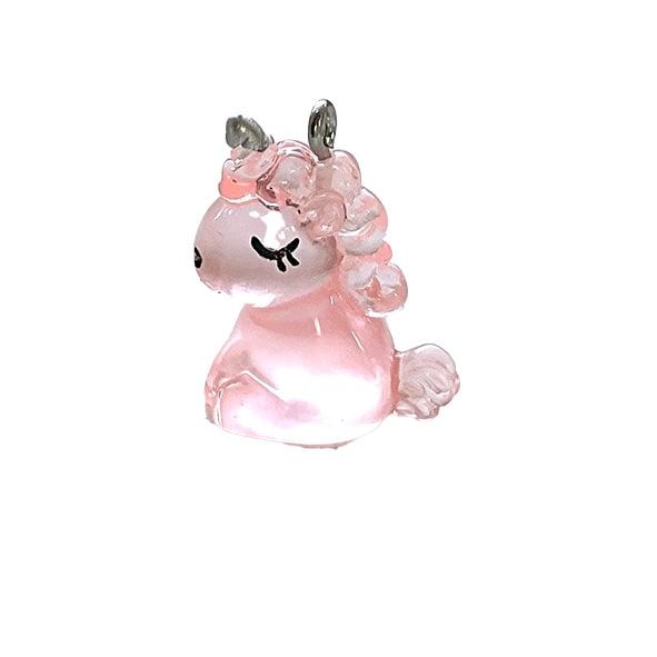 PB372 Baby Pink Unicorn Charm
