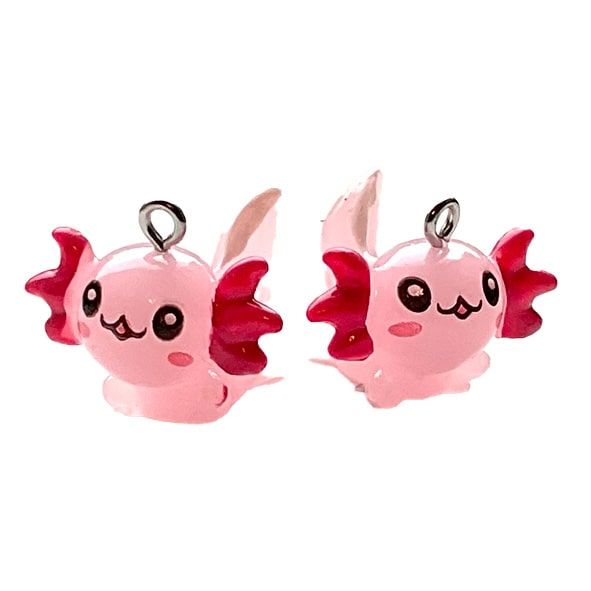 PB376 Pink Axolotl Charm