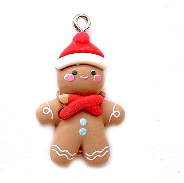 PB366 Gingerbread Man Charm
