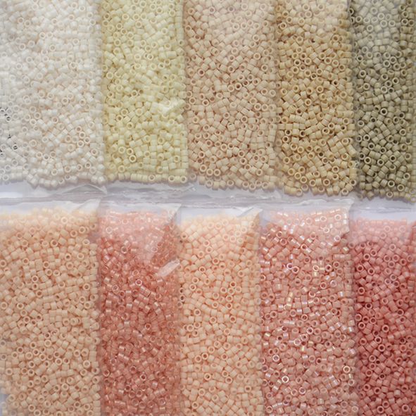 Peach Crumble Delica Palette Selection