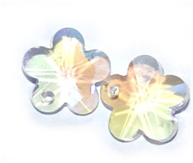 CC0995 10mm Crystal AB Flower