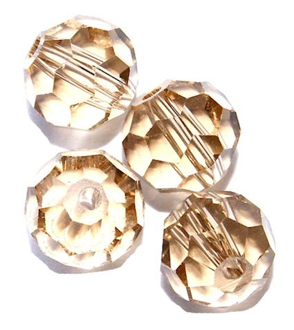 CCR805 8mm Lt Colorado Topaz Cut Crystal Round