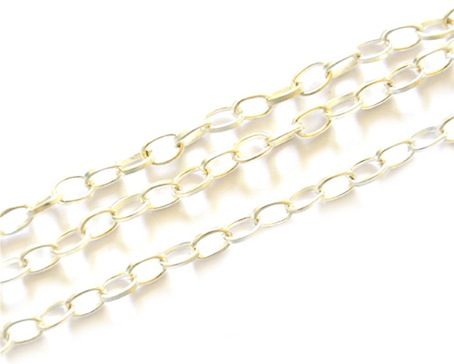 FN136 Silver Medium Trace Chain
