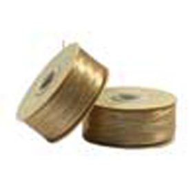 BT021 Champagne Nymo D 64 yard Bobbin