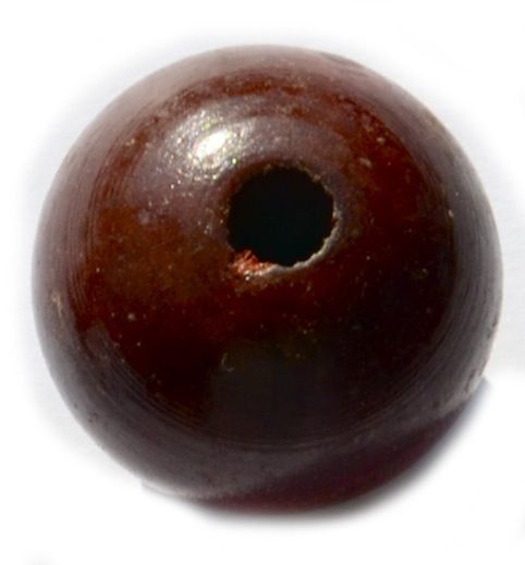 WD3001 Dark Brown 30mm Wooden Round