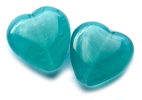 GL3346 Jade Marl Heart