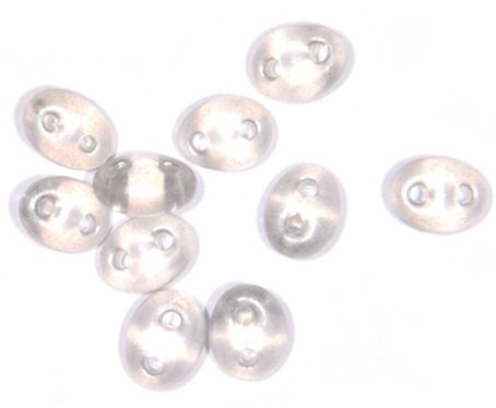TW011 Pearl Grey Twin Beads