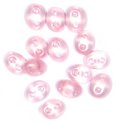 TW012 Pearl Pale Pink Twin Beads
