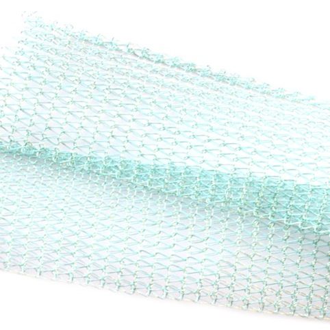 KWR002 Ice Blue Knitted Wire Ribbon