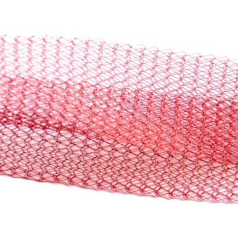 KWR008 Bright Violet Knitted Wire Ribbon