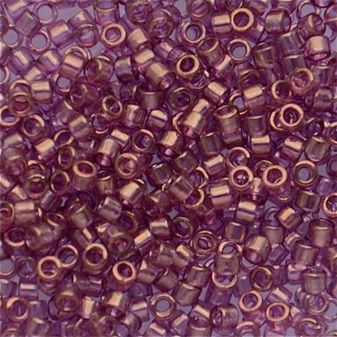 DB0108 Gold Amethyst Lustre Delica