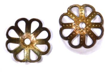 FN091 10mm BG Filigree Bead Cup